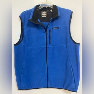 Timberland Men's Royal Blue Fleece Vest